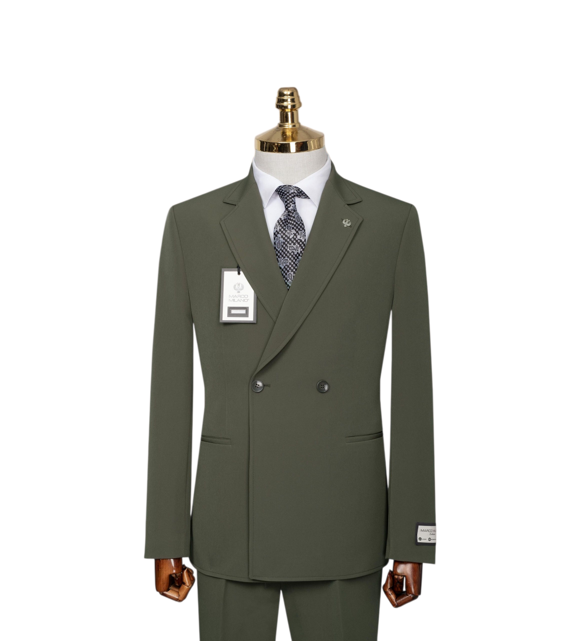Poshymano Classic double breasted 2 Piece Suit