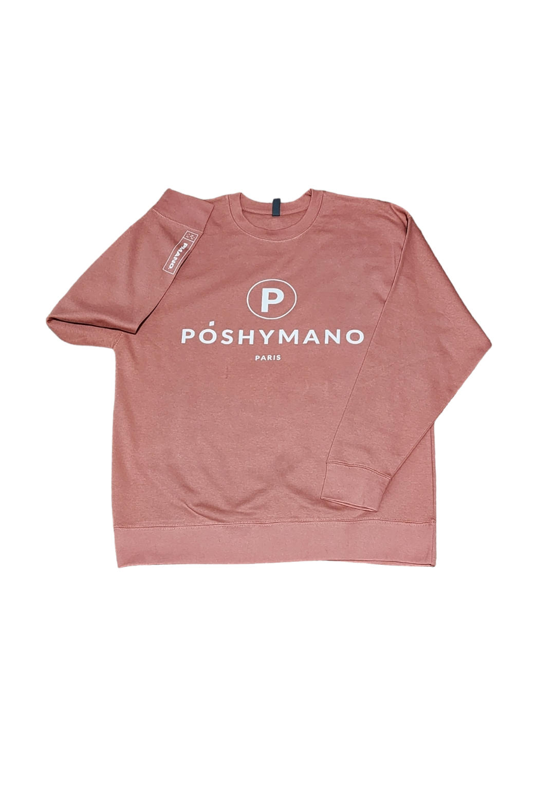 Mauve Poshymano Paris Sweatshirt.  T-Shirt Samp