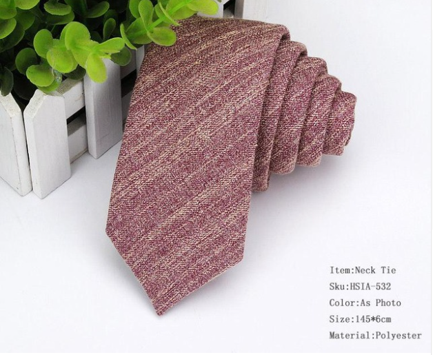 Fall Liners Skinny Ties For Men 6cm Samp